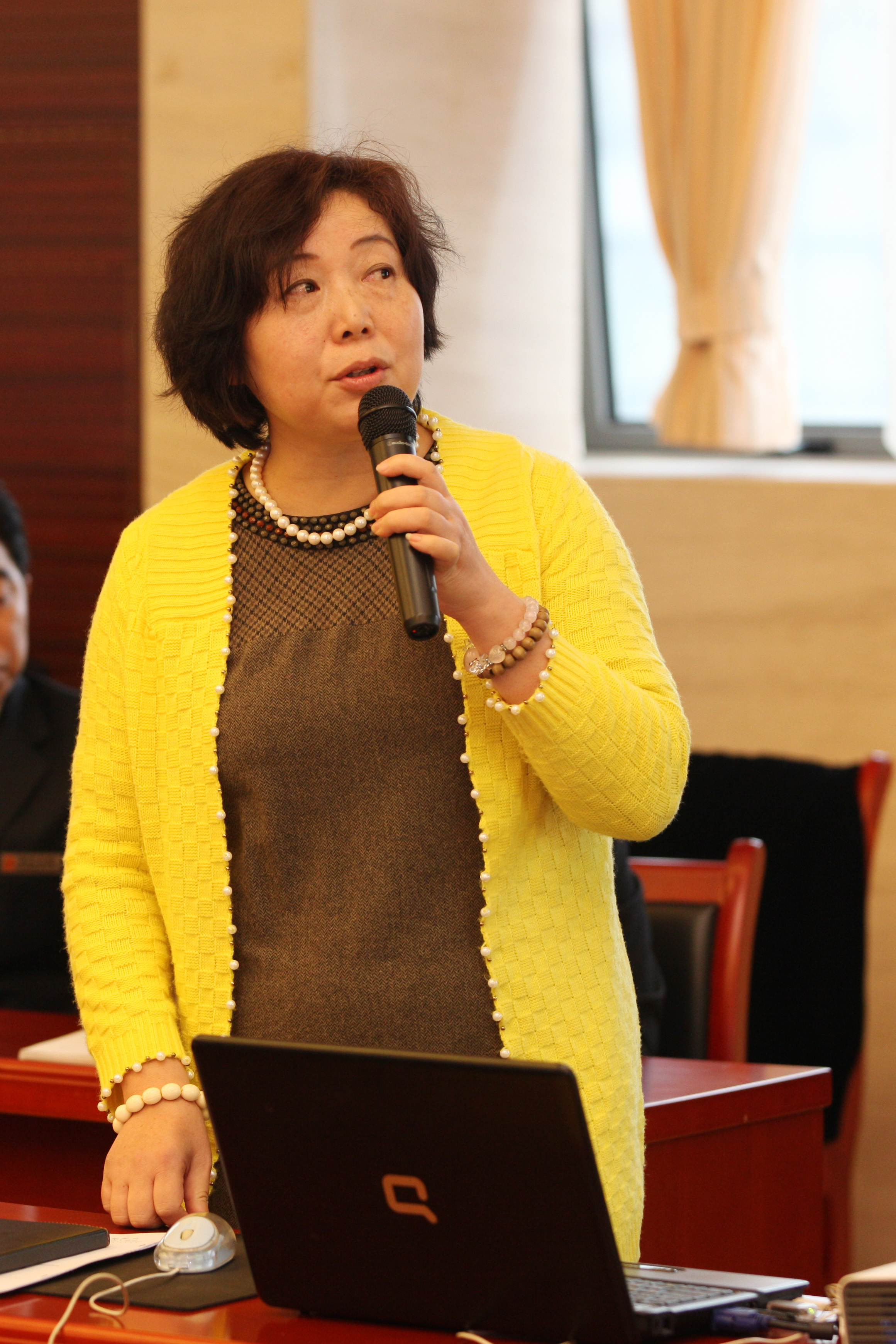 国家粮食局科学研究院中心薛雅琳主任发表讲话