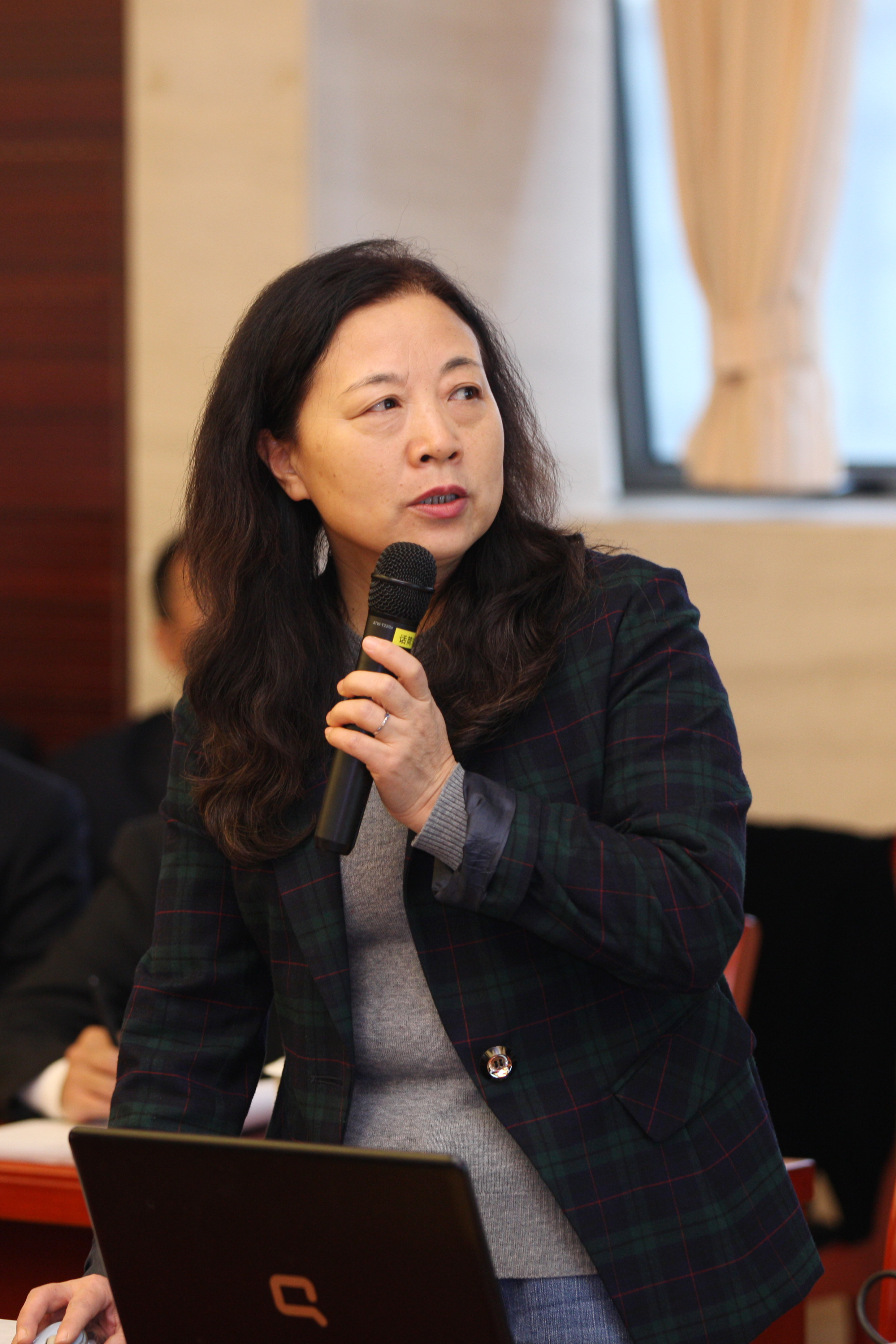河南工业大学刘玉兰教授发表讲话